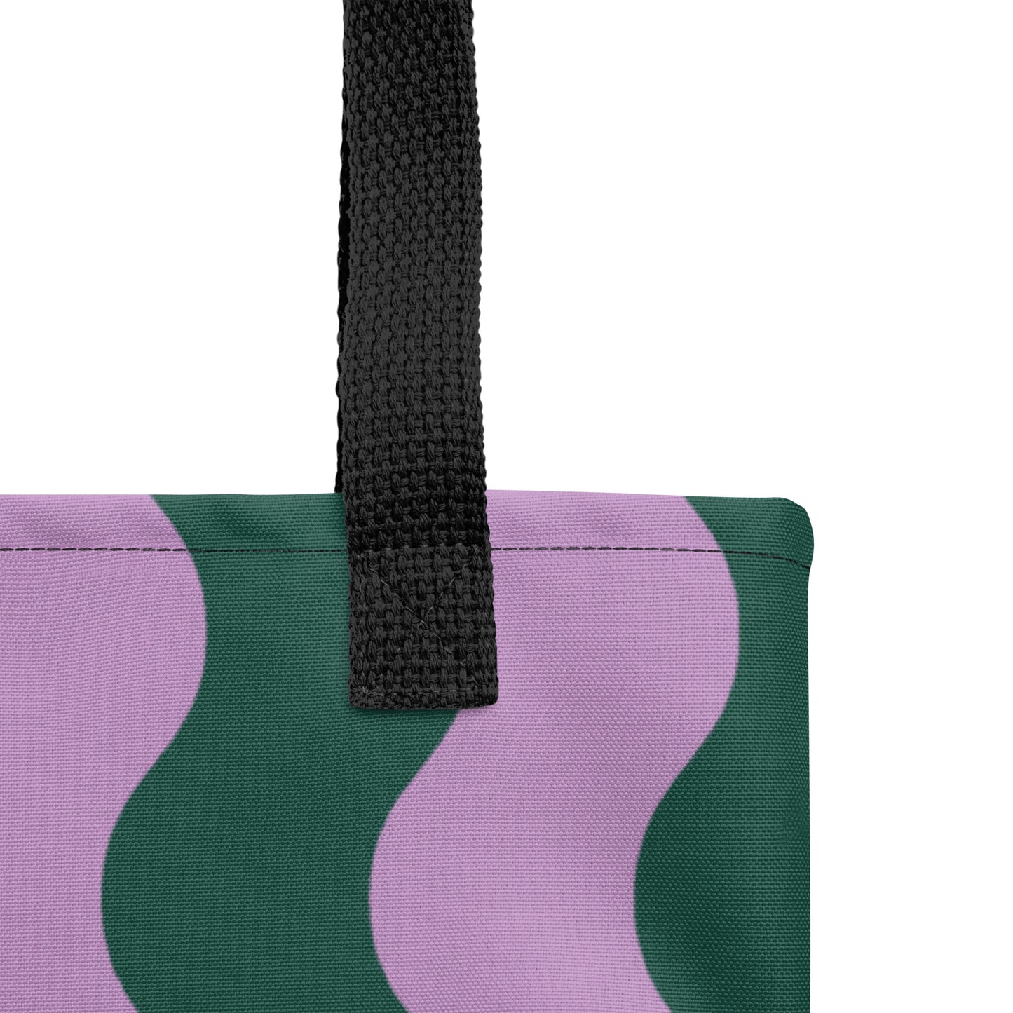 WAVY FLOW – Tote bag – Violet & Pink