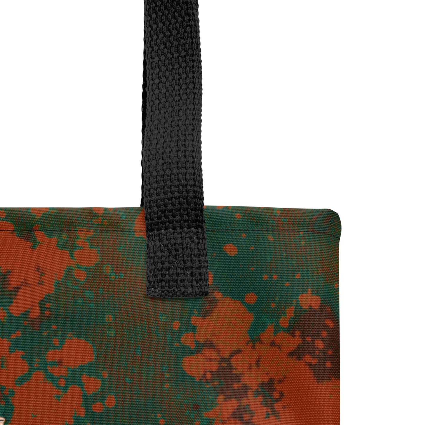 Eco-friendly funny tote bag with unique art print and rebellious style by TASHAU.