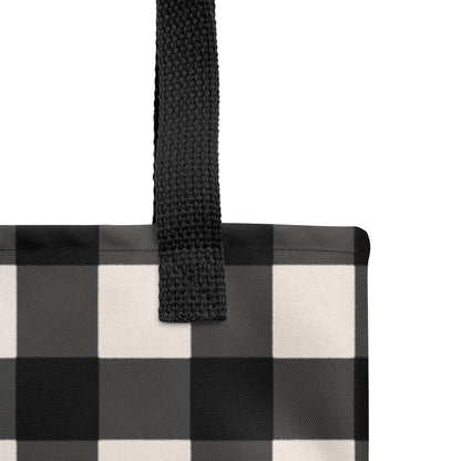 TREASURE NET – Tote bag – Black & White