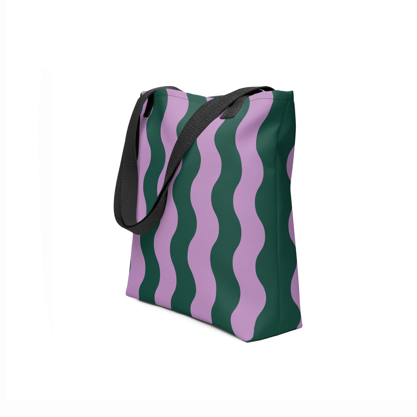 WAVY FLOW – Tote bag – Violet & Pink