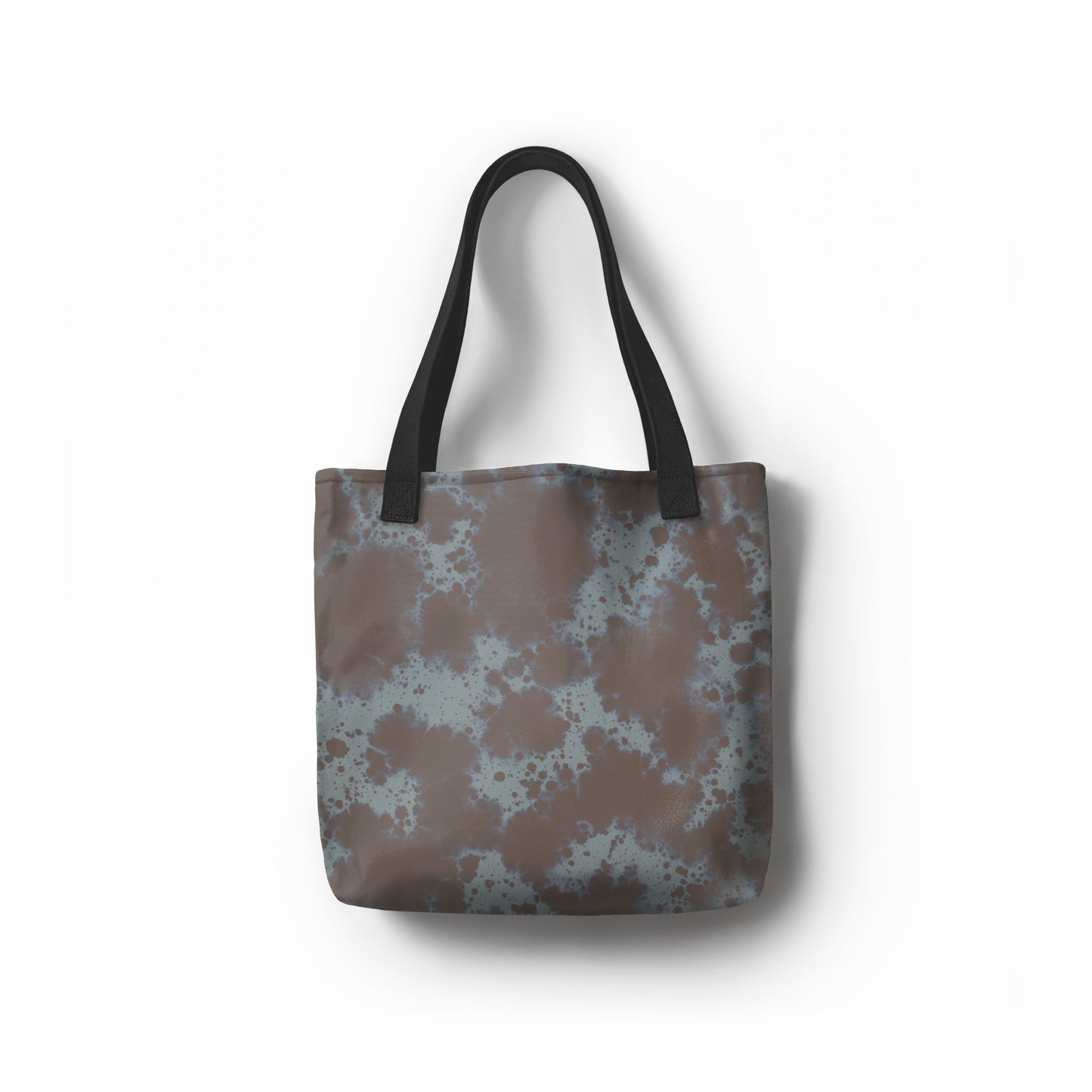TASHAU Slate Summit tote bag with stone-inspired grey and blue design.