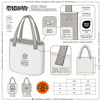 SLUUURP SLUUURP  – Tote bag – Colorful