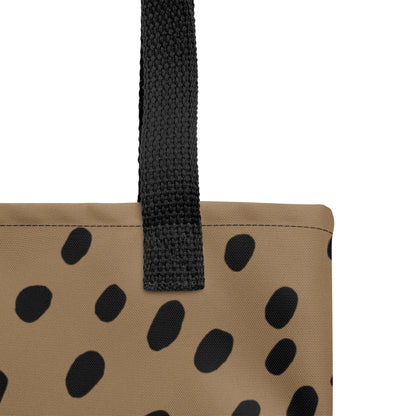 POINTS OF VIEW – Tote Bag – Brown & Black