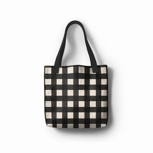 TREASURE NET – Tote bag – Black & White